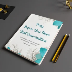 21 Guided Prayer Journal For Communication in Marriage