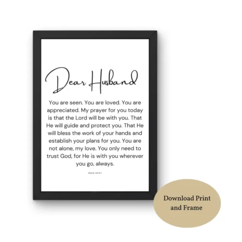 Encouraging Prayer and Scripture Wall Art