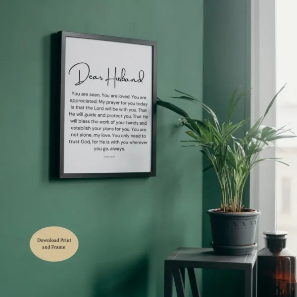 A meaningful gift idea for your Christian husband